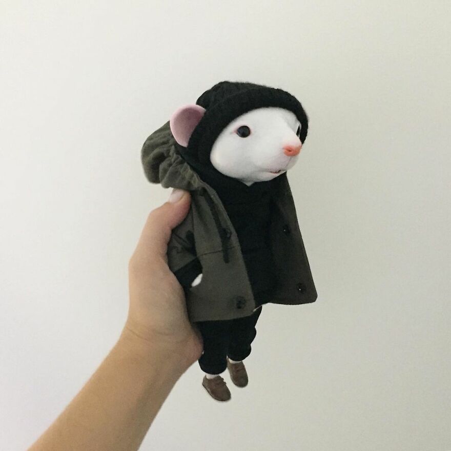 Russian Artist Makes Clay Dolls That Are Cute And Fashionable