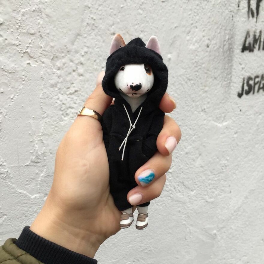Russian Artist Makes Clay Dolls That Are Cute And Fashionable