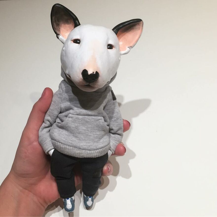 Russian Artist Makes Clay Dolls That Are Cute And Fashionable