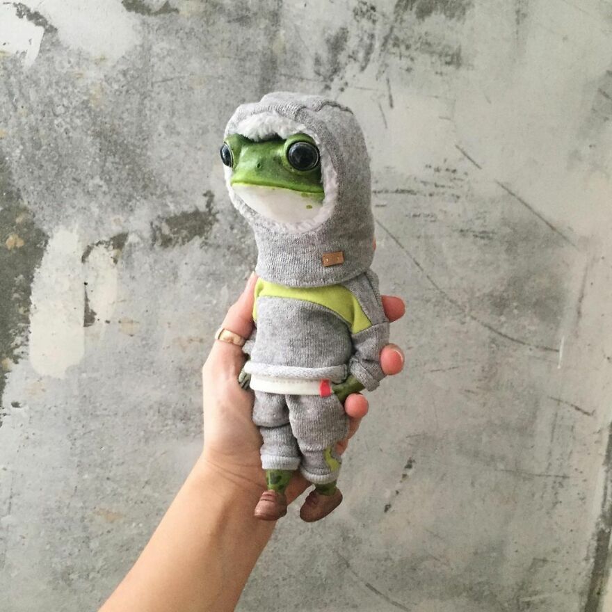 Russian Artist Makes Clay Dolls That Are Cute And Fashionable