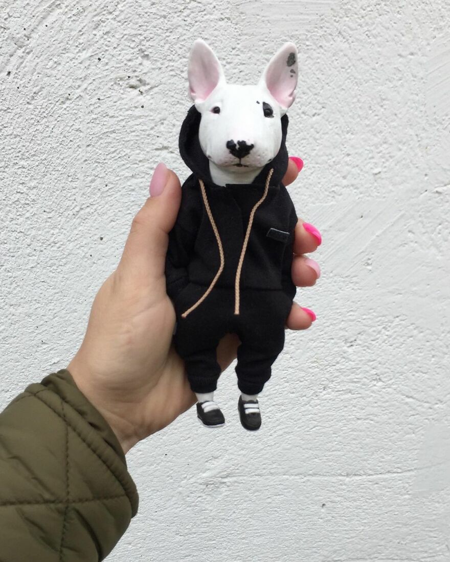 Russian Artist Makes Clay Dolls That Are Cute And Fashionable