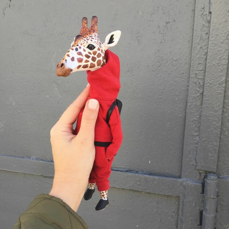 Russian Artist Makes Clay Dolls That Are Cute And Fashionable