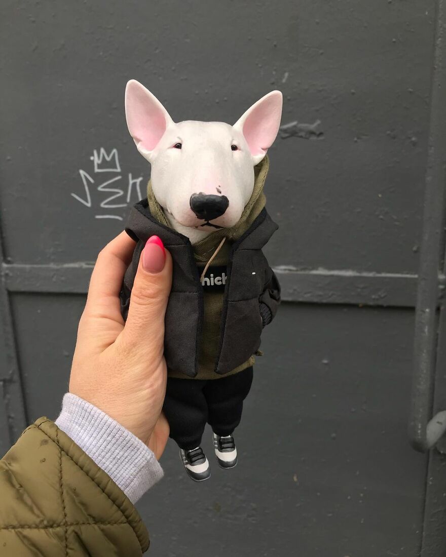 Russian Artist Makes Clay Dolls That Are Cute And Fashionable