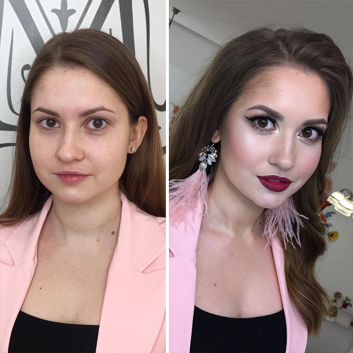 Russian Makeup Artist Makes Real Works Of Art On The Faces Of Her Clients