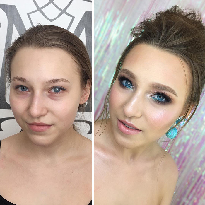 Russian Makeup Artist Makes Real Works Of Art On The Faces Of Her Clients