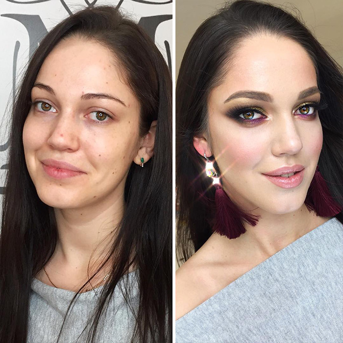 Russian Makeup Artist Makes Real Works Of Art On The Faces Of Her Clients