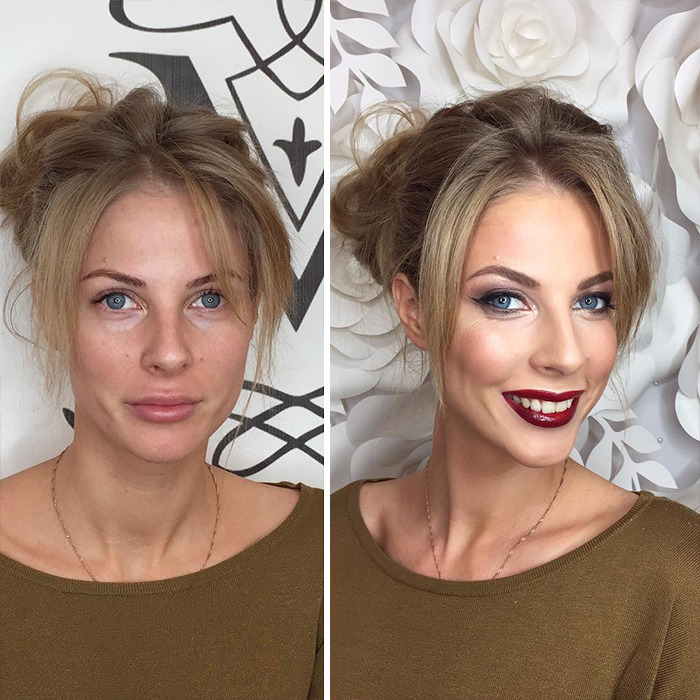 Russian Makeup Artist Makes Real Works Of Art On The Faces Of Her Clients