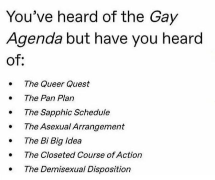 The Gay Agenda