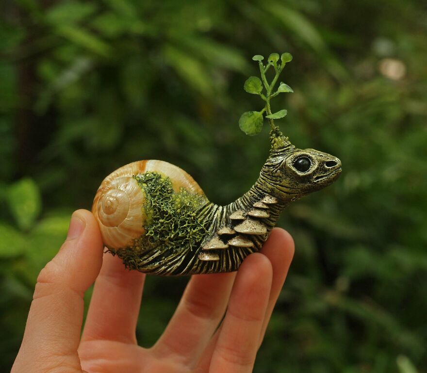 I Make Miniature Fantasy Sculptures And Figurines