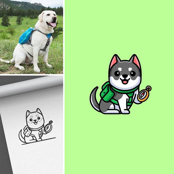 The Irresistible And Cute Logos Of An Indonesian Artist (New Pics)