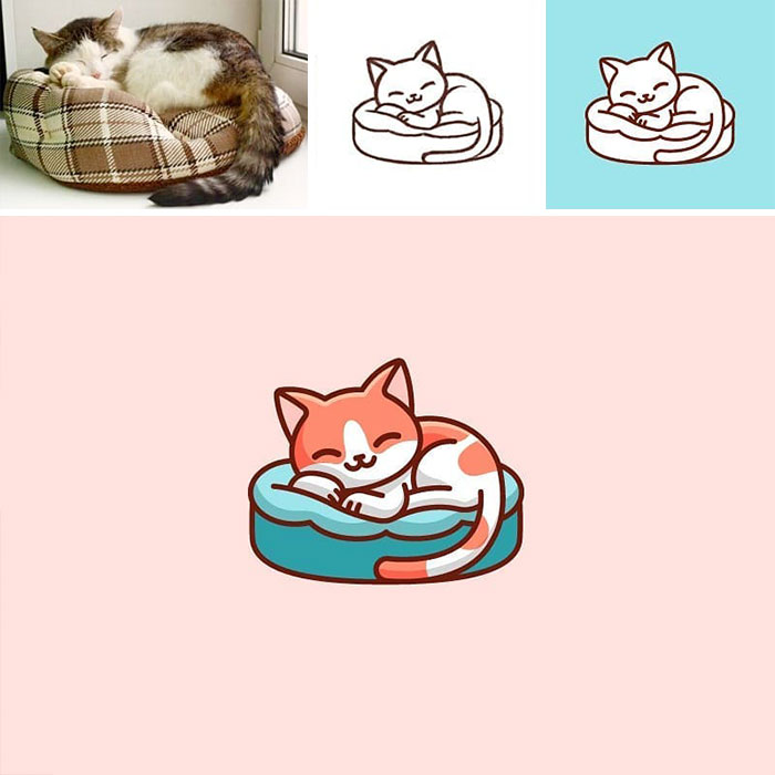 The Irresistible And Cute Logos Of An Indonesian Artist (New Pics)