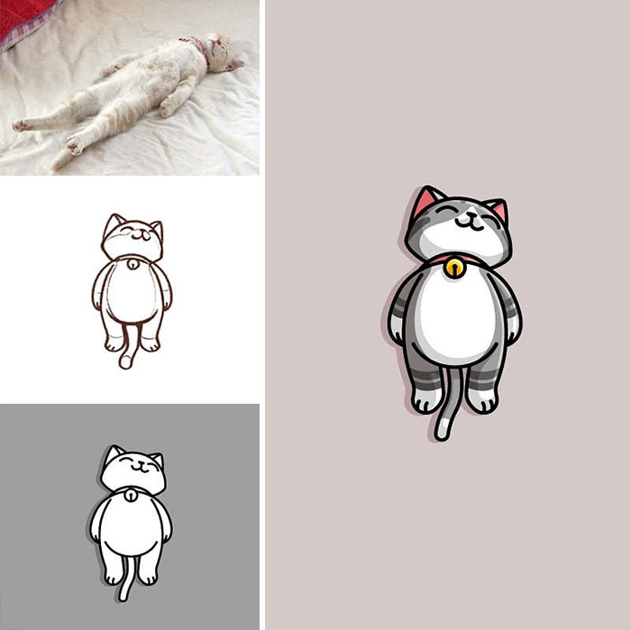 The Irresistible And Cute Logos Of An Indonesian Artist (New Pics)