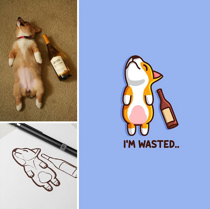 The Irresistible And Cute Logos Of An Indonesian Artist (New Pics)