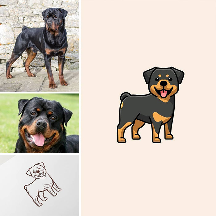 The Irresistible And Cute Logos Of An Indonesian Artist (New Pics)