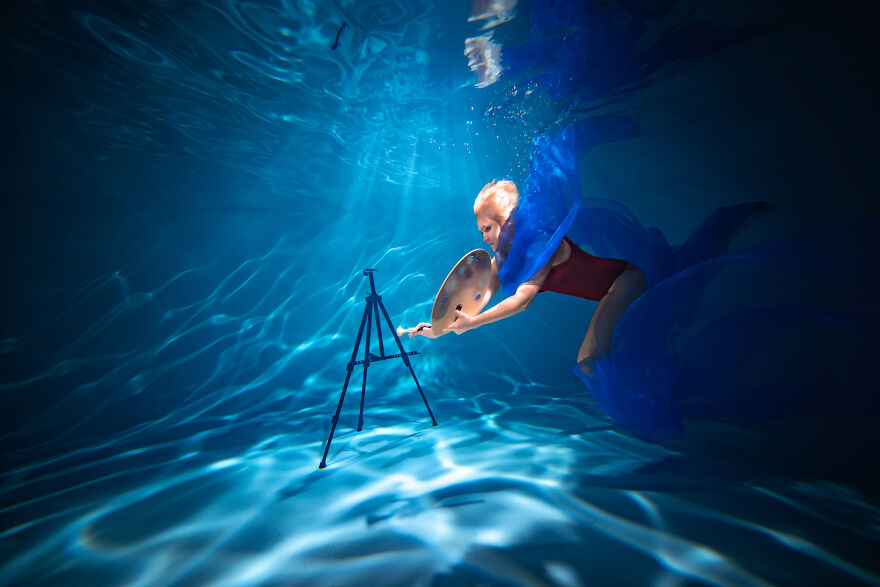 My Project "Artist Under Water"