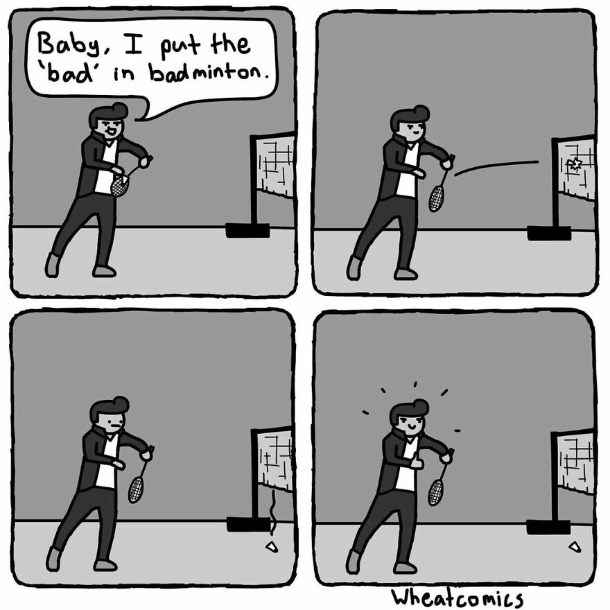 The Silly But Funny Comics From 'Wheat Comics'