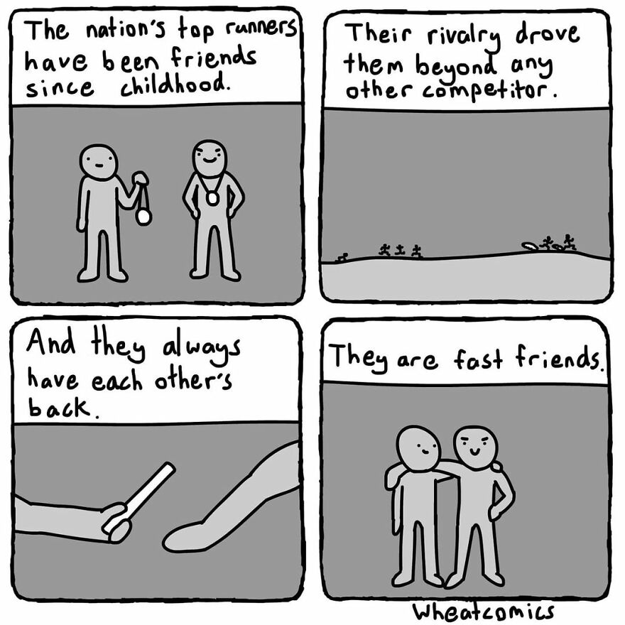 The Silly But Funny Comics From 'Wheat Comics'