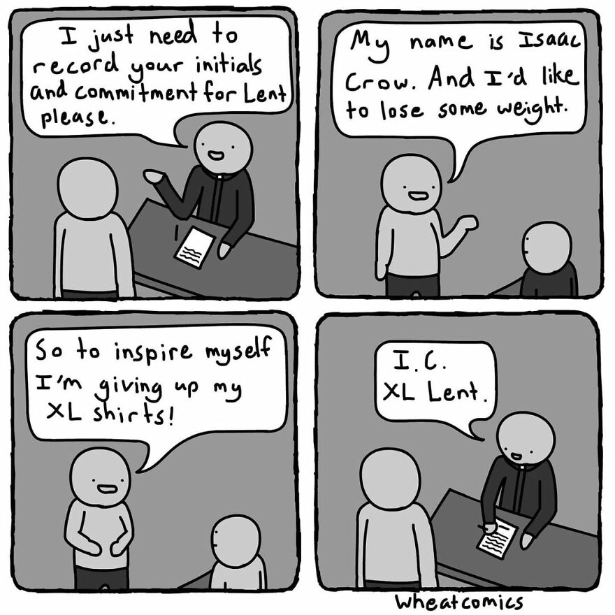 The Silly But Funny Comics From 'Wheat Comics'