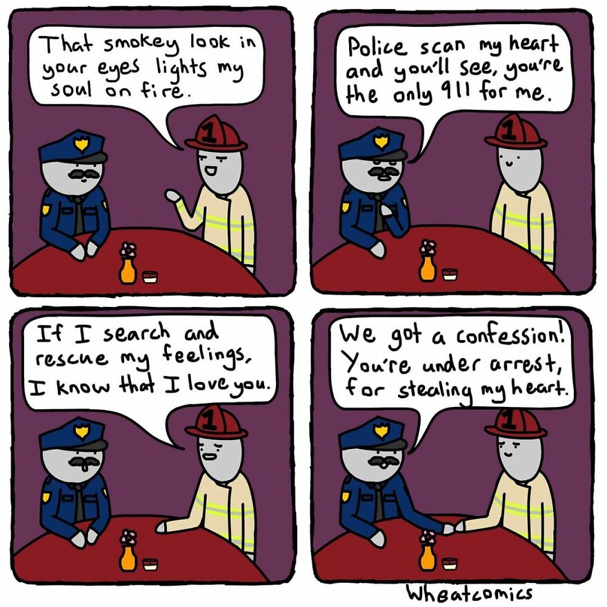 The Silly But Funny Comics From 'Wheat Comics'