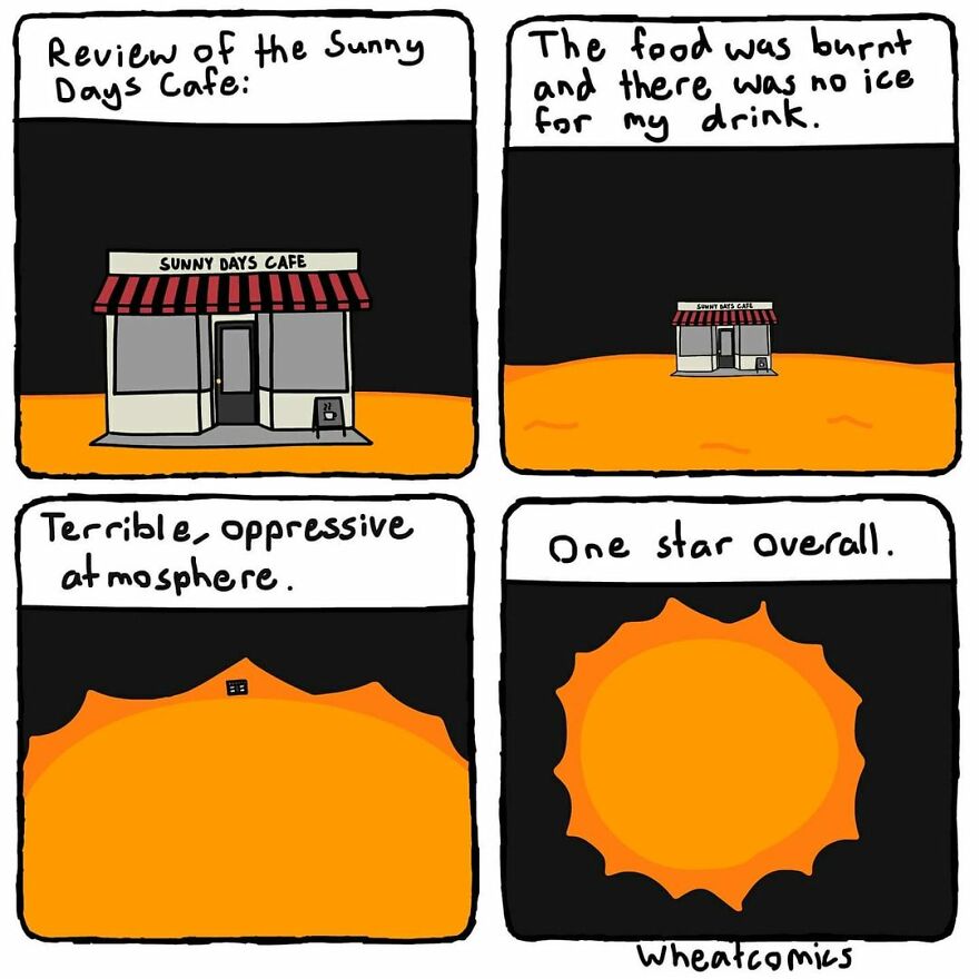 The Silly But Funny Comics From 'Wheat Comics'