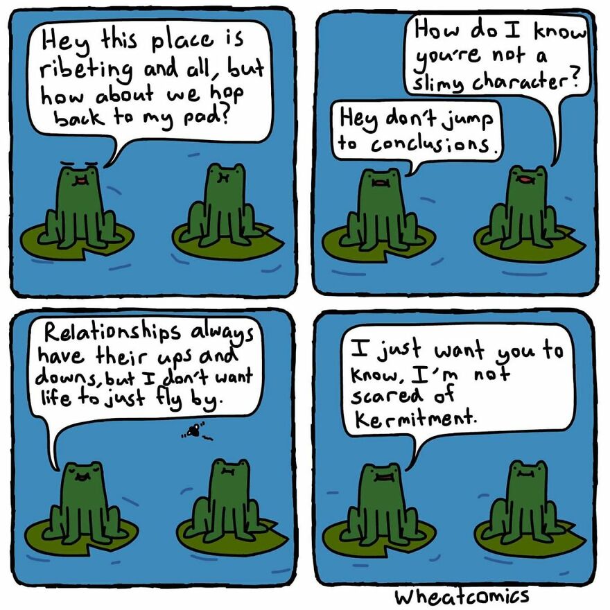 The Silly But Funny Comics From 'Wheat Comics'