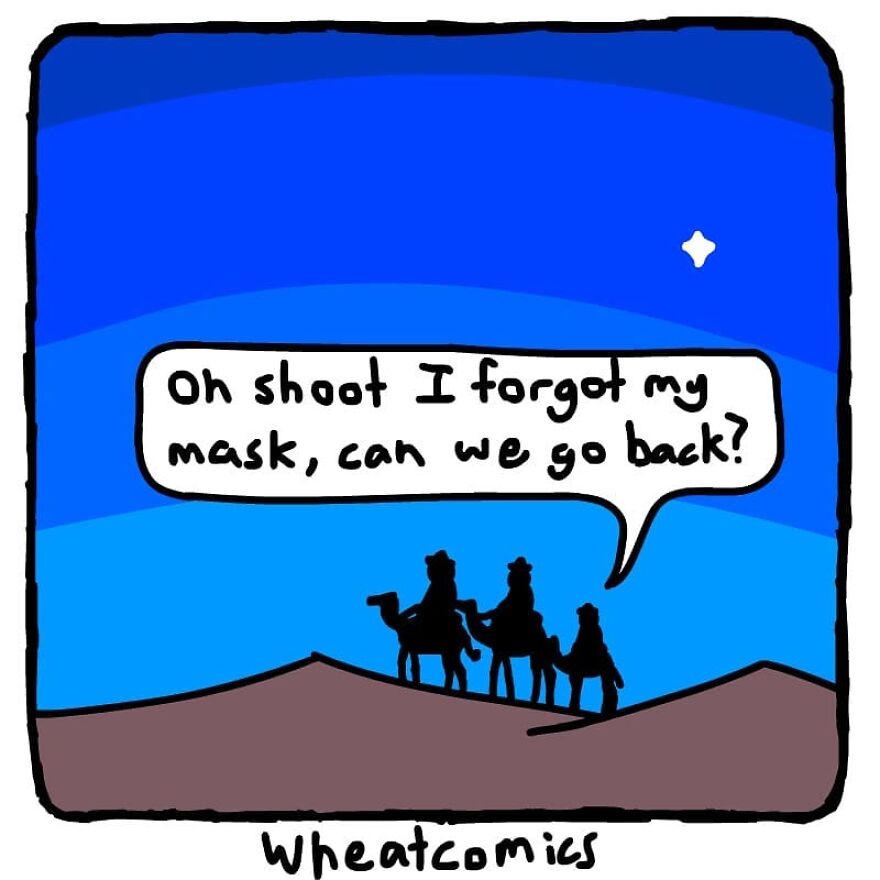 The Silly But Funny Comics From 'Wheat Comics'