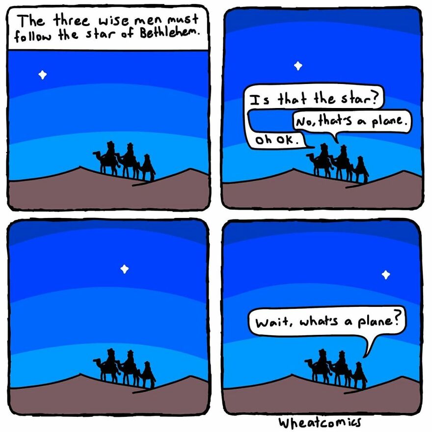 The Silly But Funny Comics From 'Wheat Comics'