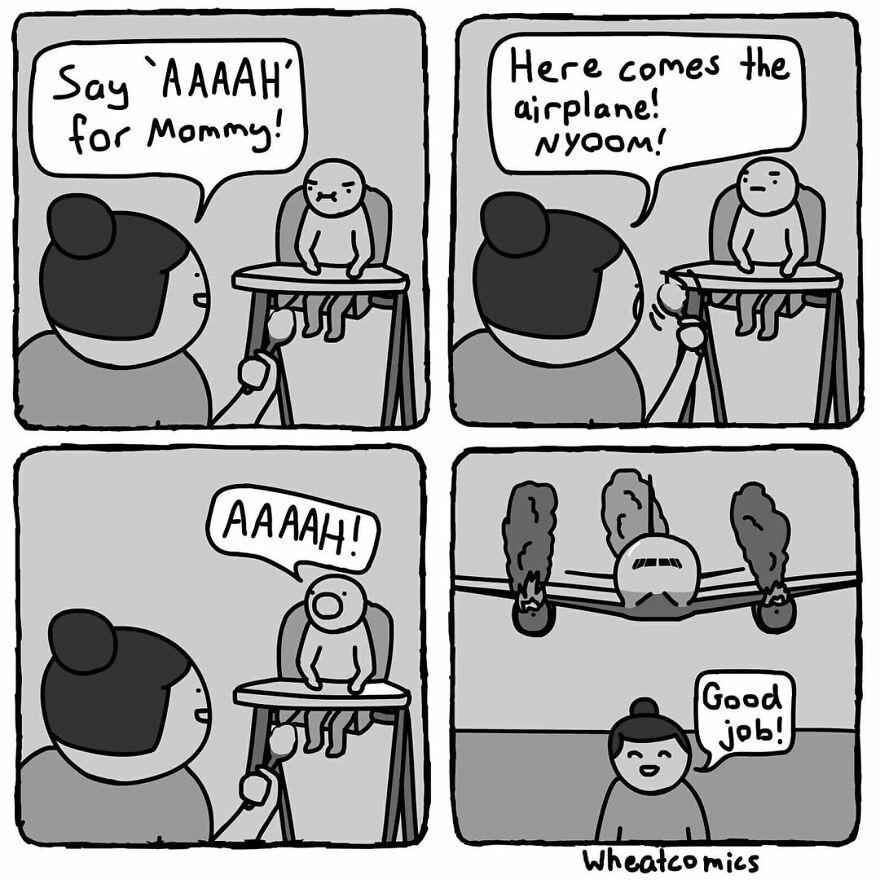 The Silly But Funny Comics From 'Wheat Comics'