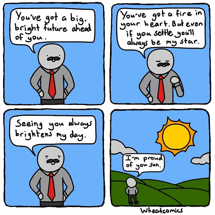 The Silly But Funny Comics From 'Wheat Comics'