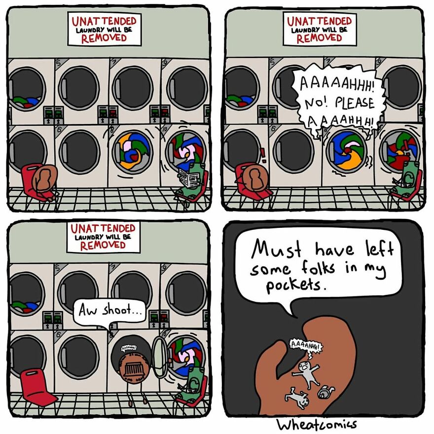 The Silly But Funny Comics From 'Wheat Comics'