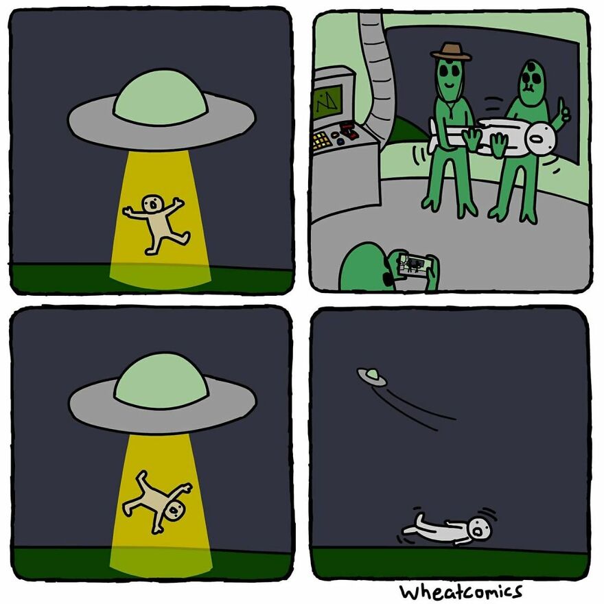 The Silly But Funny Comics From 'Wheat Comics'