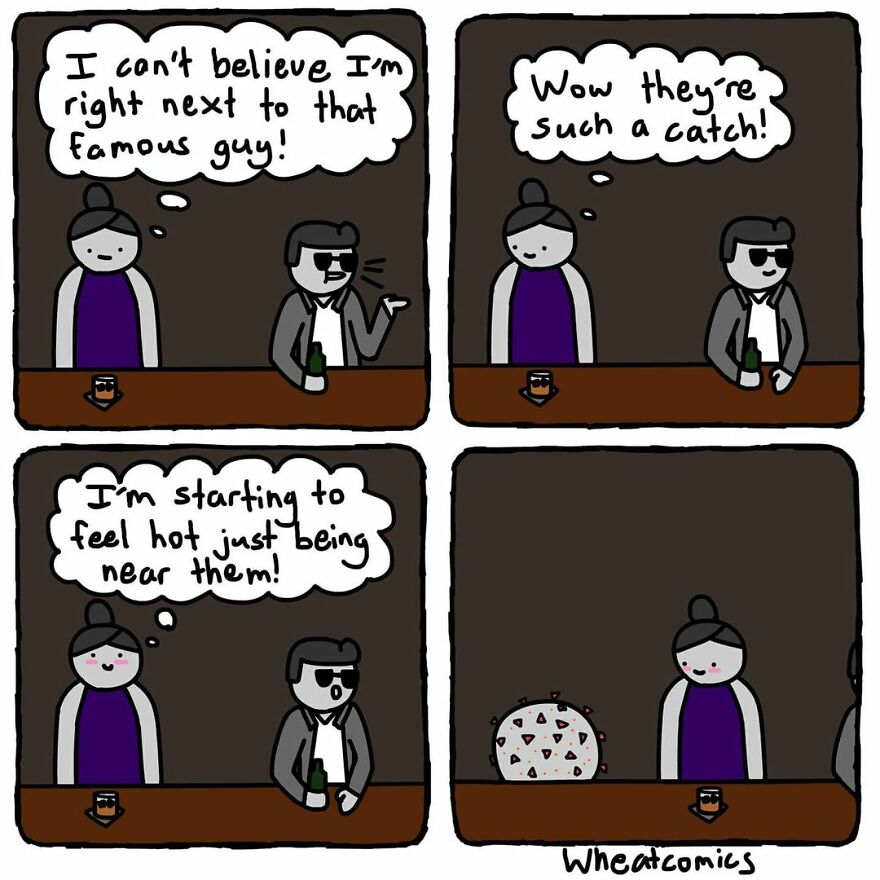 The Silly But Funny Comics From 'Wheat Comics'