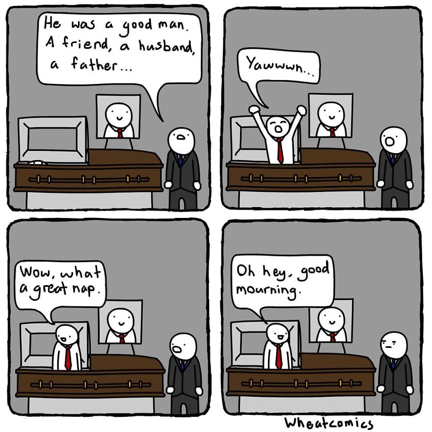 The Silly But Funny Comics From 'Wheat Comics'