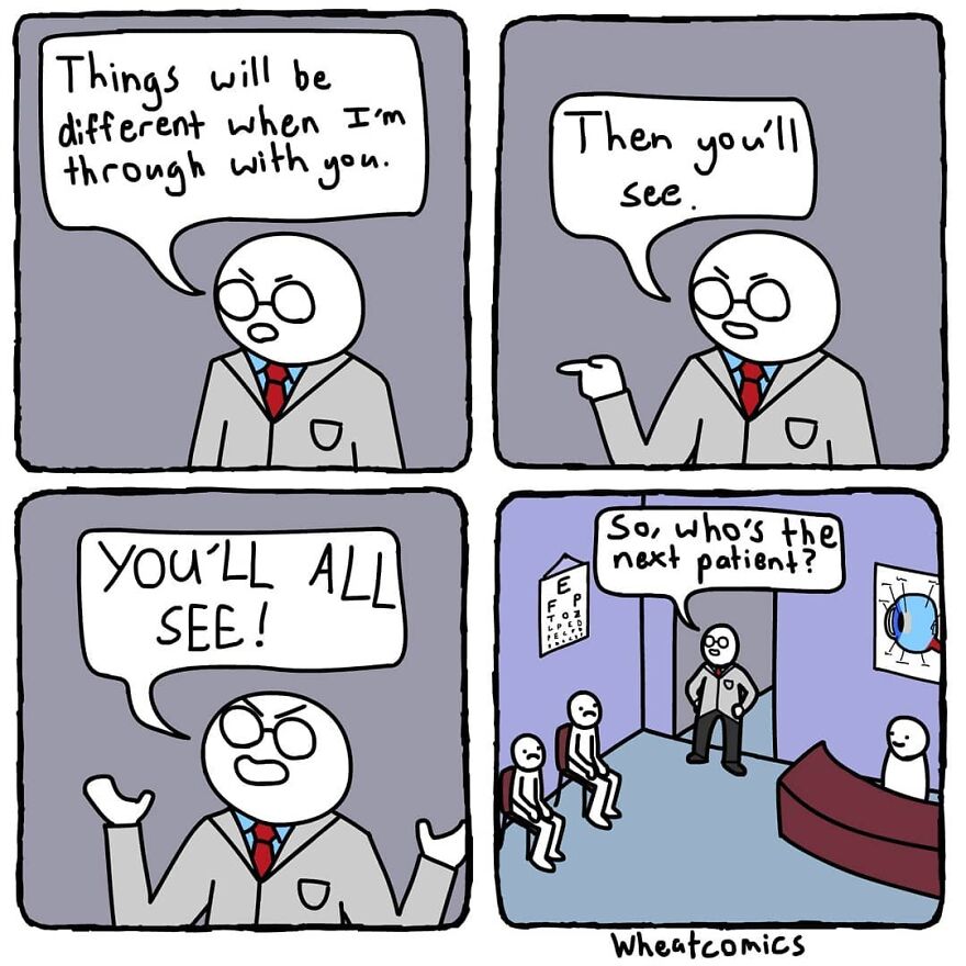 The Silly But Funny Comics From 'Wheat Comics'