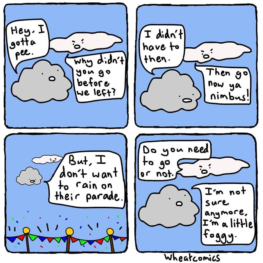 The Silly But Funny Comics From 'Wheat Comics'