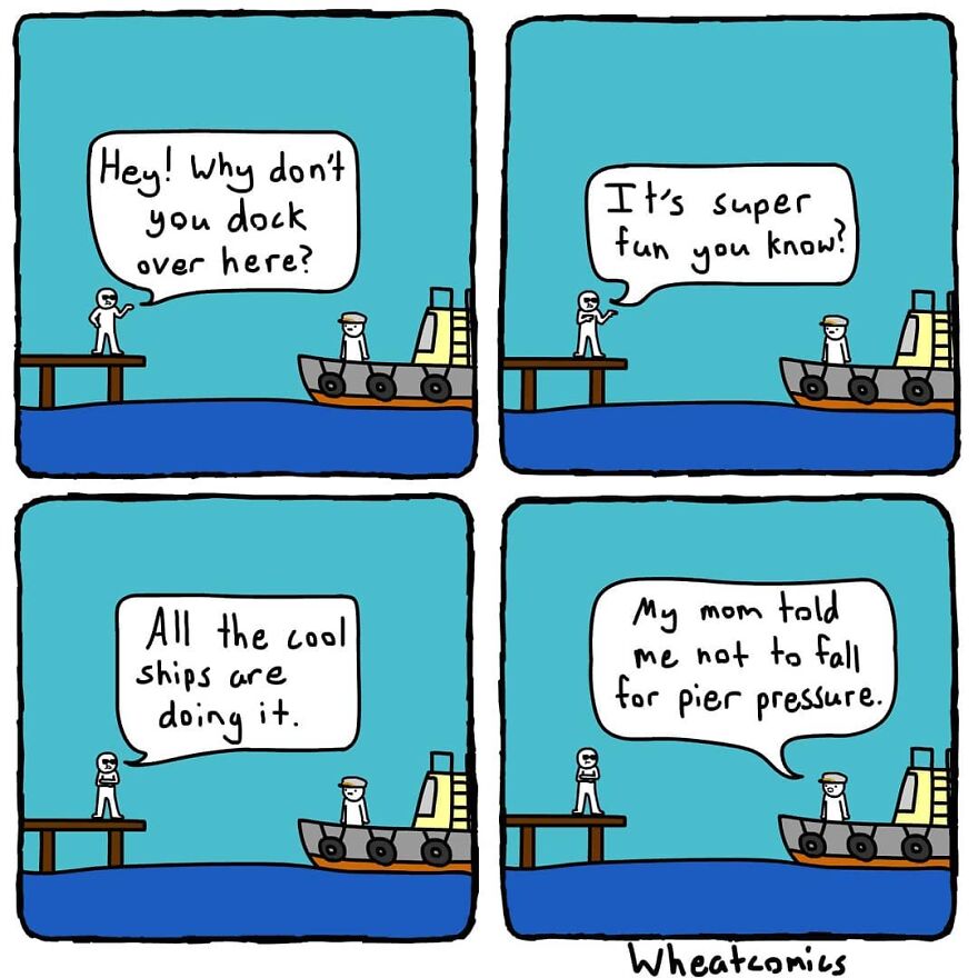 The Silly But Funny Comics From 'Wheat Comics'