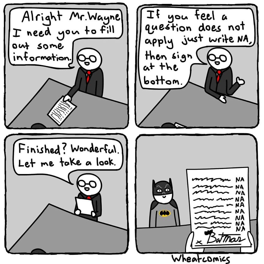 The Silly But Funny Comics From 'Wheat Comics'