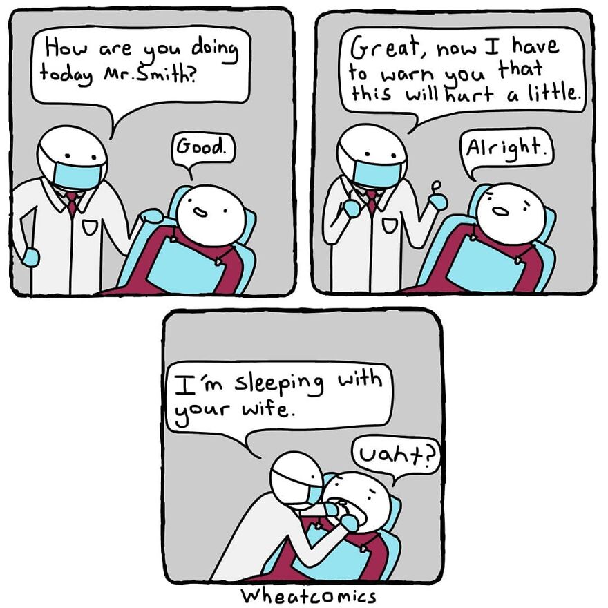 The Silly But Funny Comics From 'Wheat Comics'