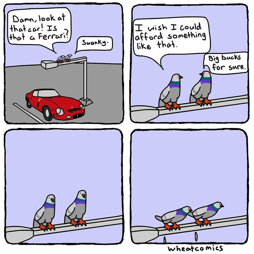 The Silly But Funny Comics From 'Wheat Comics'