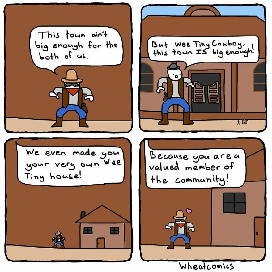 The Silly But Funny Comics From 'Wheat Comics'