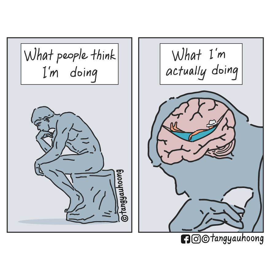 I Drew 23 Comics To Show How Unexpected Surprises Happen When We Look At Things Differently.