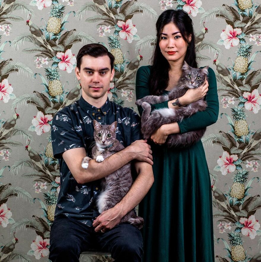This Photographer Makes Fun And Quirky Portraits Of Its Owners With Their Pets (100 Pics)
