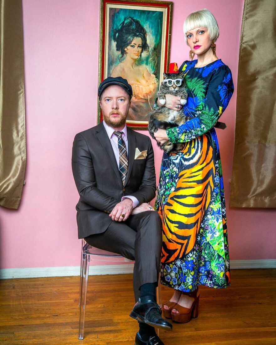 This Photographer Makes Fun And Quirky Portraits Of Its Owners With Their Pets (100 Pics)