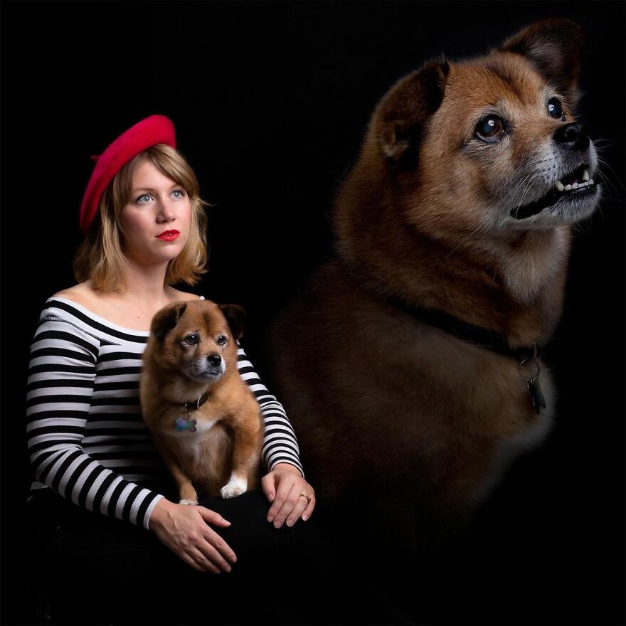 This Photographer Makes Fun And Quirky Portraits Of Its Owners With Their Pets (100 Pics)