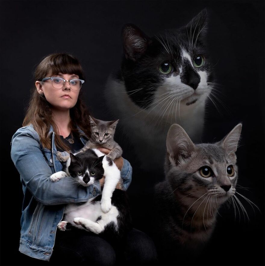 This Photographer Makes Fun And Quirky Portraits Of Its Owners With Their Pets (100 Pics)