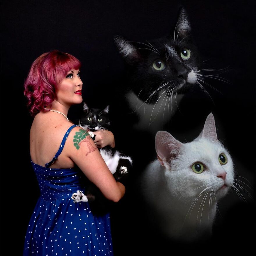 This Photographer Makes Fun And Quirky Portraits Of Its Owners With Their Pets (100 Pics)