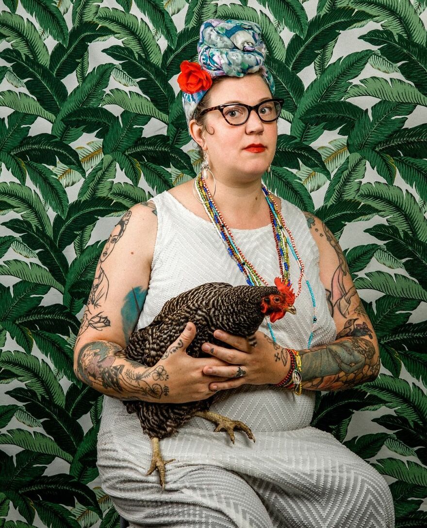 Retro Photos Of People And Pets By Danielle Spires