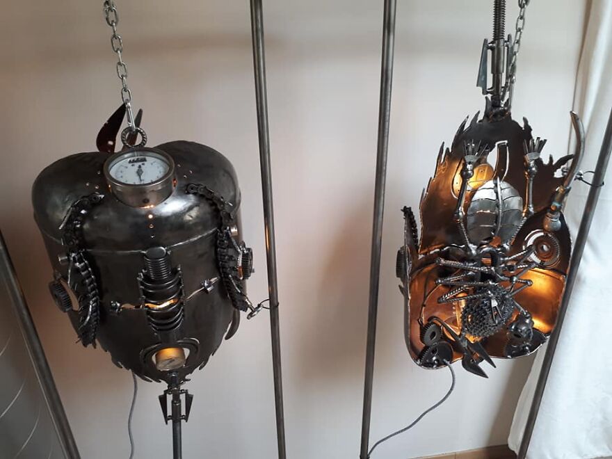 Liked To Made This "Arthopodes" New Scap Sculptures From 'Bones & Sprockets' Liked To Made This "Arthopodes" New Scap Sculptures From 'Bones & Sprockets'