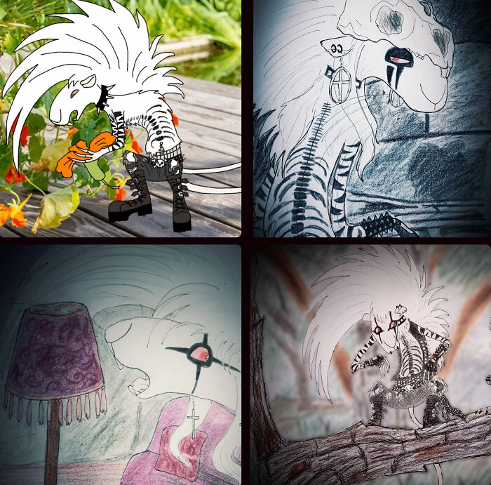 This Is My Character I Love To Draw, I Dont Even Know What They Are Lol 😂