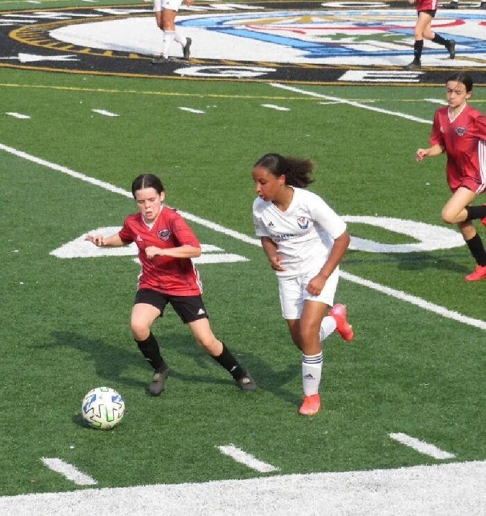 Me Sprinting Down A Ball On A 11v11 Turf Field!